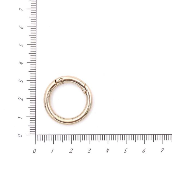 Кольцо разьемное 28/3.6 золото